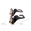 Three-Dimensional Cute Dog Car Hook Car Seat Back Hanger Car Clip 3D Dog-shaped Hanger Behind-seat Organizer Hook Car. 
