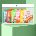 Creative Vacuum Compression Kids Raincoat Card Packaging Waterproof One-Piece Raincoat Travel Convenient Rain Coat Outdoor. 