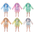 Creative Vacuum Compression Kids Raincoat Card Packaging Waterproof One-Piece Raincoat Travel Convenient Rain Coat Outdoor. 
