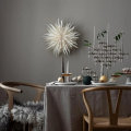 New Metal Molecular Structure Candle Holder Nordic Silver Candle Stand Triangle Candlestick Gift. 