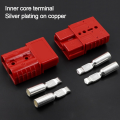 Terminals 50 AMP Plug Cable Terminal 600V Grey Red Battery Power Connector Quick Plug Connector For Anderson. 