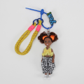 New Cute Doll Pendant Hanging Ornament DIY Change Clothes Keychain Bag Accessories for Barbie Doll. 