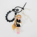 New Cute Doll Pendant Hanging Ornament DIY Change Clothes Keychain Bag Accessories for Barbie Doll. 