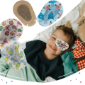 Eye Cover Breathable Sterile Eye Pad First Aid Kit Disposable Adhesive Bandages Care Monocular Correction Strabismus Band Aid Skin Color Children Kids Adults. 
