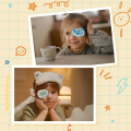 Eye Cover Breathable Sterile Eye Pad First Aid Kit Disposable Adhesive Bandages Care Monocular Correction Strabismus Band Aid Skin Color Children Kids Adults. 