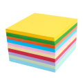 100Pcs Durable Double Side Square Origami Paper 20 Colors Solid Color Folding Paper DIY Colorful Handmade Scrapbooking Craft Decor. 