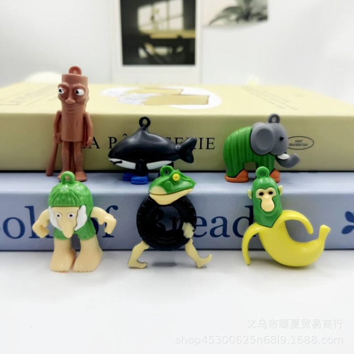 New Cartoon Tralalero Tralala Brainrot Figure Collectable Gift Desktop Decorations Tung Tung Tung Sahur Model Tutu Tutu Tutu Sahur Toy