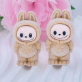 New Children Dolls Labubu Ornament Cartoon Cute Dolls Decor Funny Funny Toy Gift. 