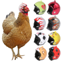Light Funny Pet Supplies Sun Rain Protection Hats Bird Protect Cap Pet Protective Headgear Chicken Helmet. 