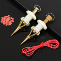 Portable Copper Parts Lightweight Bait Clip Earthworm Clips Fishing Bander Pellet Plier. 