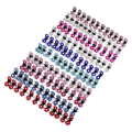 Metal Girls Hair Clip Crystal Headwears Clip Grip Claw Clip Mini Hair Claw Headwear. 