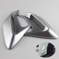 1 pair Hood Shark Gill Air Flow Intake Air Inlet Simulation Side Vent Car Stickers. 