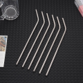 1Pcs New Straight Bent Stainless Steel Straws Silver Drinking Cup Straw Reusable 6mm 8mm Replacement Straw for Stanley 30oz 40oz Tyeso Cup. 