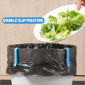 2Pcs Durable Universal Garbage Bag Fixed Clip Mini Anti-Skid Bin Bag Fixed Buckle Multifunctional Storage Sealed Clip Household. 