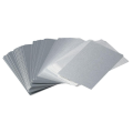 50 Pcs Durable Aluminum Metal Business Cards 86x54 mm/2.13*3.39 Inch Rectangle Aluminum Sheet Sliver Aluminum Alloy Thin Stickers Office. 