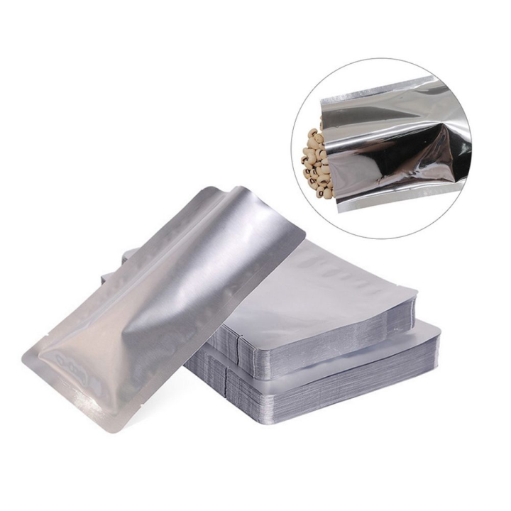 100PCS Waterproof Kitchen Supplies Saran Wrap Storage Pouches Vacuum Sealer Heat Seal Bag Aluminium Foil Bags