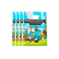 New Cartoon Mine-craft Party Decoration PE DIY Candy Bags Minecraft Mine-craft Theme Gift Bags Cake Decor. 