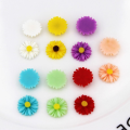 50pcs NEW Resin DIY Daisy Flower Charms Daisy Flowers Flatbacks Cabochons Flatbacks Resin Daisy Flower DIY Jewelry Making Supplies Jewelry Making Sunflower Charms. 