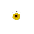 50pcs NEW Resin DIY Daisy Flower Charms Daisy Flowers Flatbacks Cabochons Flatbacks Resin Daisy Flower DIY Jewelry Making Supplies Jewelry Making Sunflower Charms. 