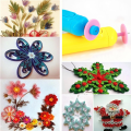 Random color New DIY Craft Practical Clear Curling Winder Tool Paper Quilling Electric Quilling Pen. 