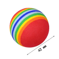 Hot Sale EVA EVA Sponge Ball Rainbow Yellow Blue Interactive Golf Training Balls Play Toys Indoor. 