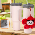 Replacement Multifunctional Cup Lid Cover Silicone Dustproof Tumbler Lid Leak Proof Accessories Straw Cap for Stanley 40oz. 