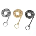 Pet Training Supplies Metal Choke Pet Show Collar Pet Pincher Chain Dog Collar Snake Chain Copper Pinch Collar. 