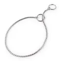Pet Training Supplies Metal Choke Pet Show Collar Pet Pincher Chain Dog Collar Snake Chain Copper Pinch Collar. 