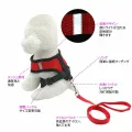 Pet Supplies Chihuahua Pug Bulldog Mesh Fabric Puppy Vest Pet Harness Dog Leash Collar. 