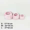 Breathable Outdoor Chinchilla Pet Carrier Hamster Carry Pouch Rabbit Cage Travel Warm Bags. 