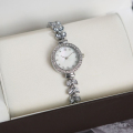 Fashion Stainless Steel Quartz Watches Rhinestone Folding buckle Mermaid Watch Simple Quartz Strap Watch Women. 