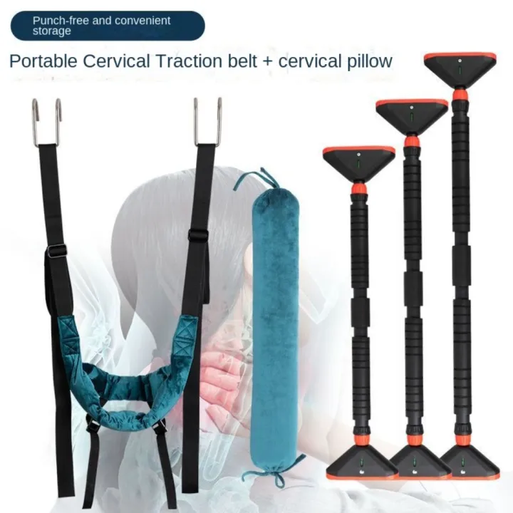 Durable%20Therapy%20Stretching%20Cervical%20Neck%20Traction%20Belt%20Decompression%20Correction%20Vertebrae%20Hanging%20Neck%20Stretching%20Traction%20Frame%20-%20Image%204