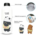 Plastic Matte Cartoon Drinkware Water Cup Water Mug Sports Water Bottle. 