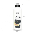 Plastic Matte Cartoon Drinkware Water Cup Water Mug Sports Water Bottle. 