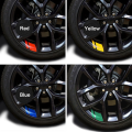 6Pcs Universal PVC Car Wheel Sticker Safety Decoration Self-adhesive Sign Tape DIY Warning Decals Motorcycle. 