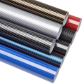 Cool 30CM*50CM Carbon Fiber Vinyl Film 6D Effect High Gloss Motorcycle Body Stickers Forged Carbon Fiber Wrap Foil Sticker for Car Motorcycle DIY. 