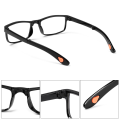 Vision Care Ultralight PC Frame Folding Reading Glasses Presbyopia Eyeglasses Flat Mirror Eyewear Anti-UV Blue Rays. 