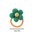 Fashion High Elastic Flower Hair Rope 3D Cartoon No Harm Hair Loop Cute Ponytail Korean Headband for Meatball Head. 