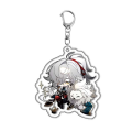 New Fuan Xuan Honkai: Star Rail Keychain March 7th Seele Anime Game Pendant Accessories Costume Prop Badge. 