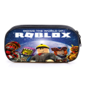 Cool Polyester Roblox Pen Boxes Single Layer Printing Pencil Case Bag Storage Cartoon Pen Case Kids Students. 