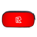 Cool Polyester Roblox Pen Boxes Single Layer Printing Pencil Case Bag Storage Cartoon Pen Case Kids Students. 