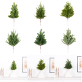 Christmas Tree Filler Realistic Artificial Pine Branches Plastic DIY Realisticl Green Garland Green Handmade Simulated Christmas pine needles Holiday Decoration. 