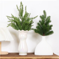 Christmas Tree Filler Realistic Artificial Pine Branches Plastic DIY Realisticl Green Garland Green Handmade Simulated Christmas pine needles Holiday Decoration. 
