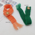 Fans Toys Doll's Clothes Labubu Doll Knitted Scarf Kawaii Cartoon Labubu Doll Accessories Creative Toy Accessories Plush Doll Scarf Kids Girls Toys. 