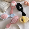 Circulation Smoothly Kuromi Cartoon Air Cushion Comb Anti Knot Comb Cinnamoroll Cute Portable Comb Anime Doll Anti Static Pocket Hair Brush Student. 