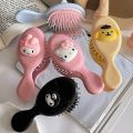 Circulation Smoothly Kuromi Cartoon Air Cushion Comb Anti Knot Comb Cinnamoroll Cute Portable Comb Anime Doll Anti Static Pocket Hair Brush Student. 