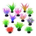 Water Weed Decorative Artificial Aquatic Mini Lifelike Underwater Aquatic Simulation Plastic Fake Water Aquarium. 