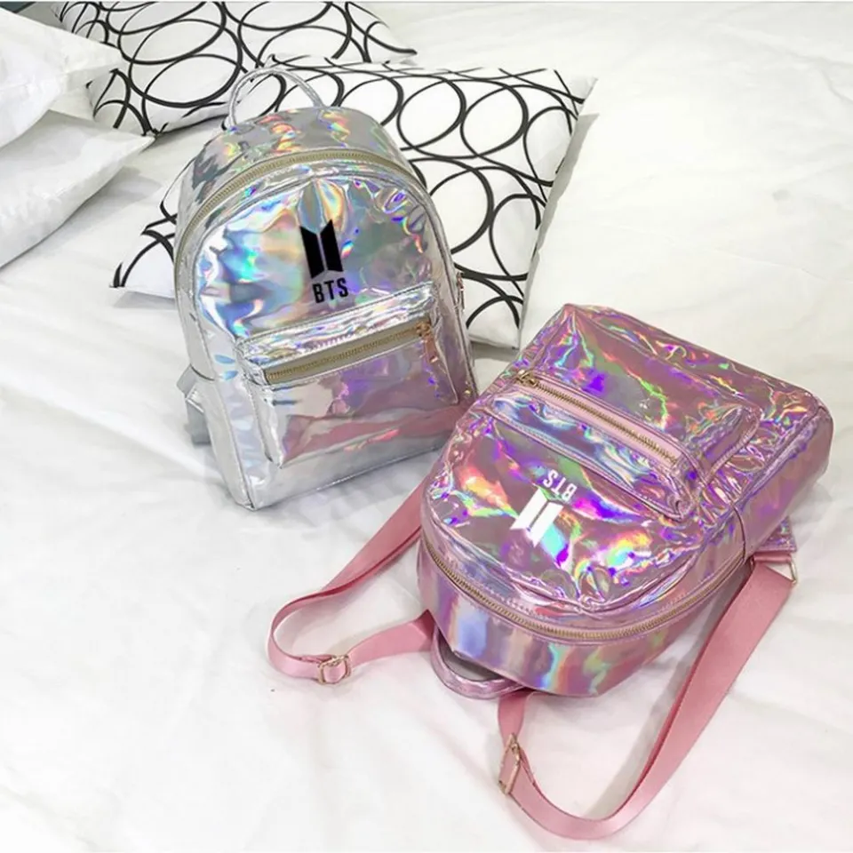 K pop BTS Women Fashion Mini PU Leather Bag School Backpack Daraz .bd