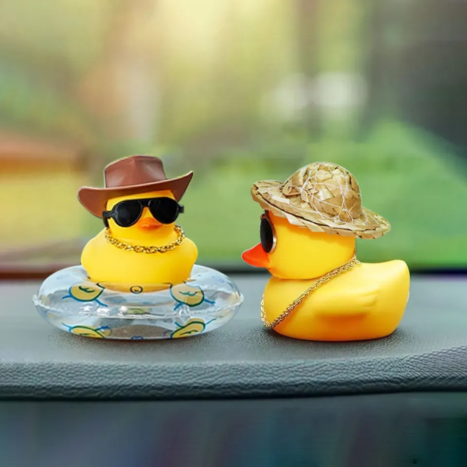 Rubber duck car ornament discount