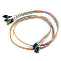 Durable HDD LED Light PC Desktop Power on Switch Cable Reset Computer Cables Connectors. 